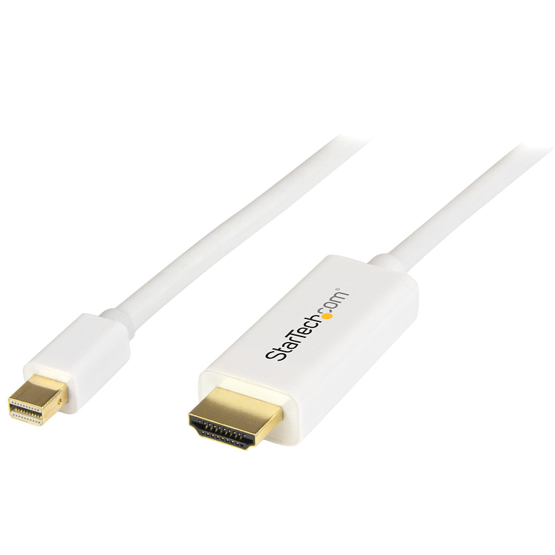 You Recently Viewed StarTech MDP2HDMM2MW 6ft (2m) Mini DisplayPort to HDMI Cable Image